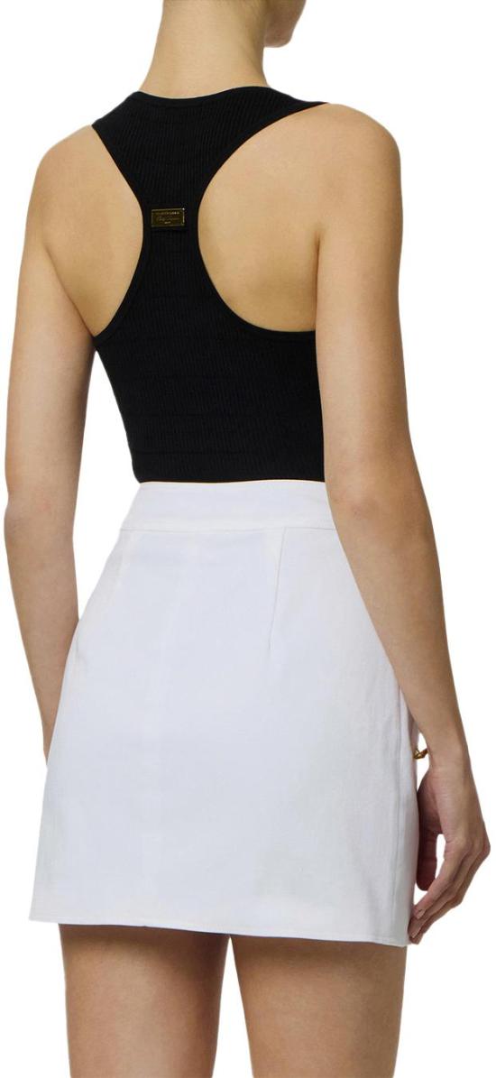 26SS 엘리자베타프랜치 민소매 티셔츠 TK75B61E2110 BLACK - ELISABETTA FRANCHI
