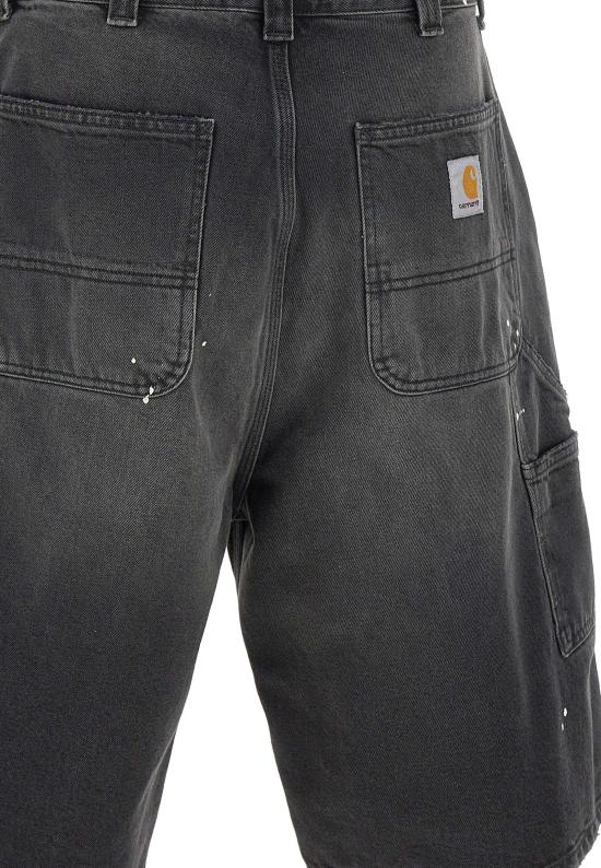 26FW 칼하트 데님 숏팬츠 I03702089EJ BLACK - CARHARTT