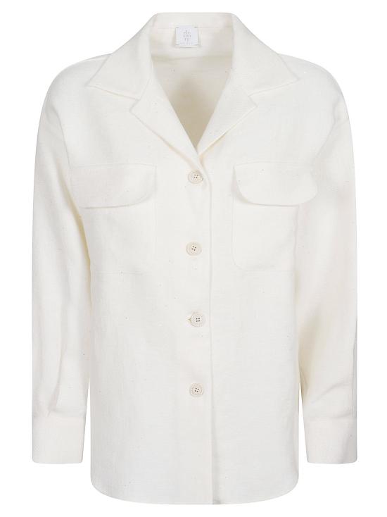 26SS 일레븐티 수트 자켓 M80CAMM01 TES0M016 00 Ivory