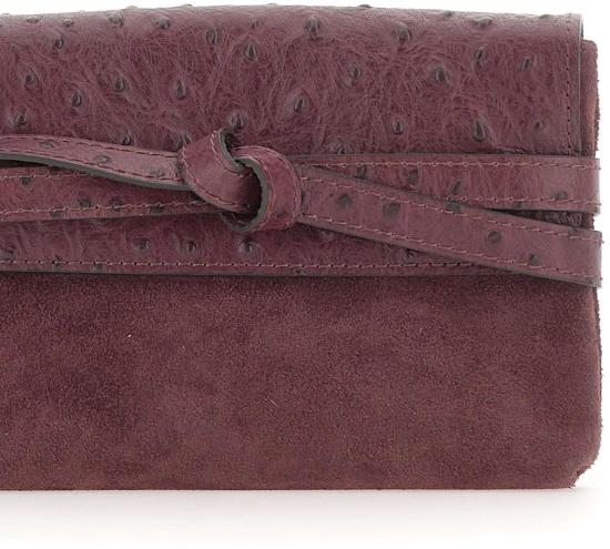26FW 지아니 끼아리니 클러치/파우치 BS12545CMSTEMUAMARONE PURPLE - GIANNI CHIARINI