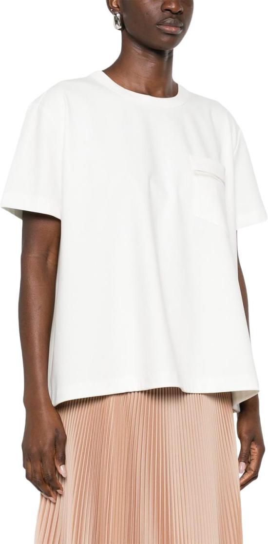 26SS 파비아나 필리피 반팔 저지 티셔츠 JED266F155L7720142 WHITE - FABIANA FILIPPI