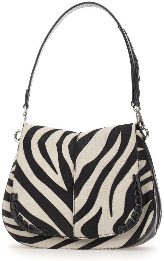 26FW 지아니 끼아리니 숄더백 BS12576CAVINTZEBRABIANCONERO DIVERS