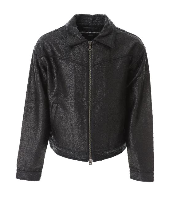  앤더슨벨 가죽 자켓 awa572m black NERO