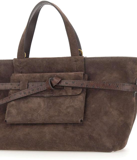 26FW 지아니 끼아리니 토트백 BS12695CMSTEMUMOKA BROWN - GIANNI CHIARINI