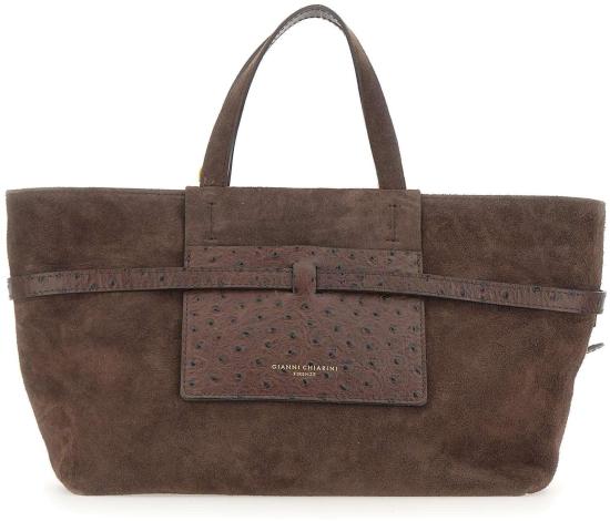26FW 지아니 끼아리니 토트백 BS12695CMSTEMUMOKA BROWN - GIANNI CHIARINI