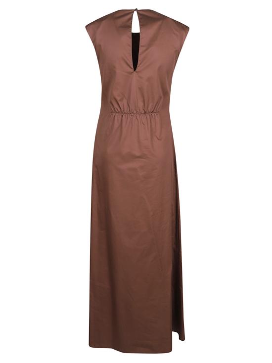 26SS 끄리다 롱 원피스 ORTENSIA COFFEE Brown - CRIDA