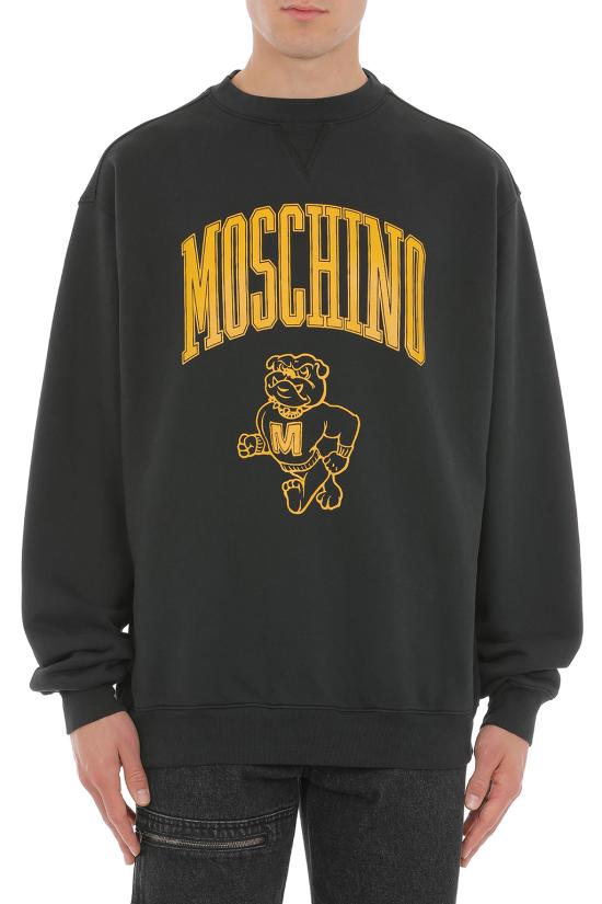  모스키노 긴팔 티셔츠 1709 7031 1555 NERO - MOSCHINO