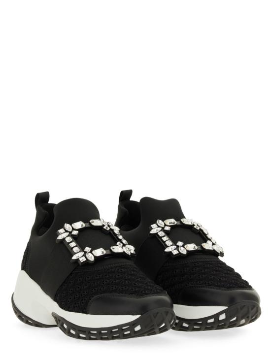 26FW 로저비비에 비브 런 스니커즈 RVW50624180KOT B999 BLACK - ROGER VIVIER