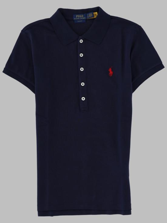26FW 폴로 랄프로렌 슬림핏 스트레치 폴로 셔츠 211B18200 005NEWPORTNAVY BLUE
