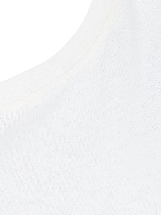 26SS 마제스틱필라쳐 민소매 티셔츠 M497 FDE227 108 Milk - MAJESTIC FILATURES
