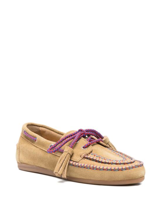26SS 로퍼 BOATLOAFERBRUSHEDBEADS SUEDECAMEL - OTHER BRANDS