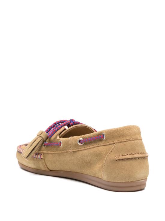 26SS 로퍼 BOATLOAFERBRUSHEDBEADS SUEDECAMEL - OTHER BRANDS