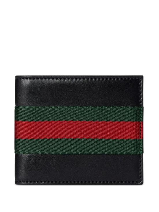 26FW 구찌 웹 트레이드 마크 반지갑 867269 AAGIT1053 BLACK