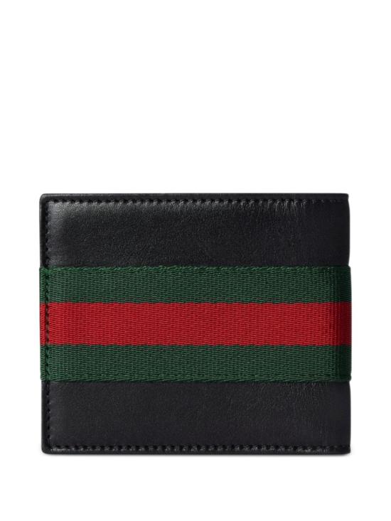 26FW 구찌 웹 트레이드 마크 반지갑 867269 AAGIT1053 BLACK - GUCCI