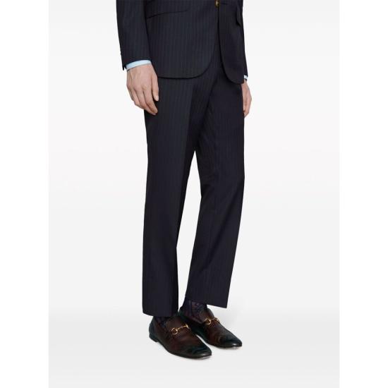 26FW 구찌 조던 레더 로퍼 406994 BLM002024 - GUCCI