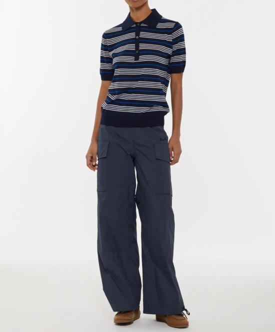26SS 파로쉬 폴로 티셔츠 D540780LISTRIPES 812 FANTASIA BLUE - PAROSH