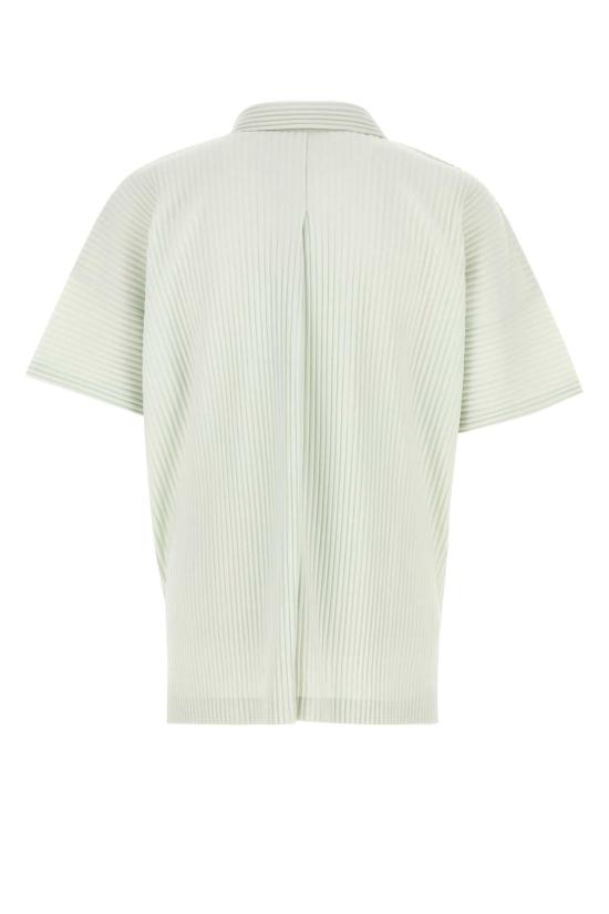 26SS 옴므 플리세 이세이 미야케 반팔 셔츠 HP66JJ051 60 Green - HOMME PLISSE' ISSEY MIYAKE