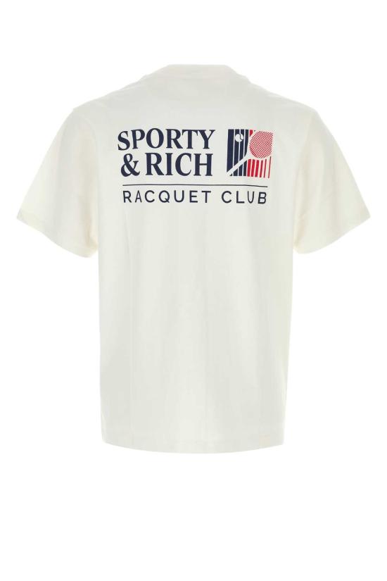 26SS 스포티앤리치 반팔 티셔츠 TO119710431WH01 WHINAVRUB White - SPORTY & RICH