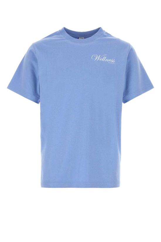 26SS 스포티앤리치 반팔 티셔츠 TO11976083BL43 PERWINWHI Light Blue
