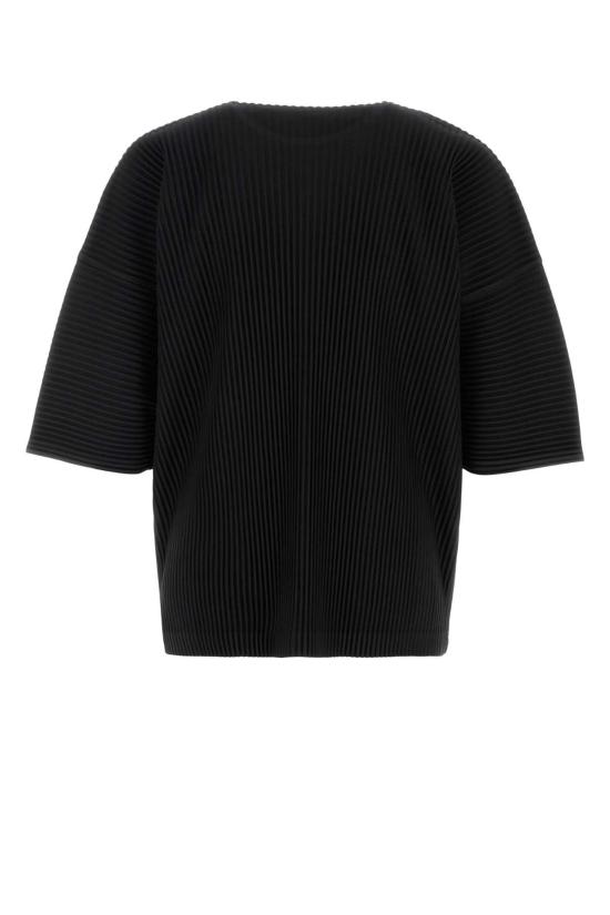 26SS 옴므 플리세 이세이 미야케 반팔 티셔츠 HP66JK053 15 Black - HOMME PLISSE' ISSEY MIYAKE