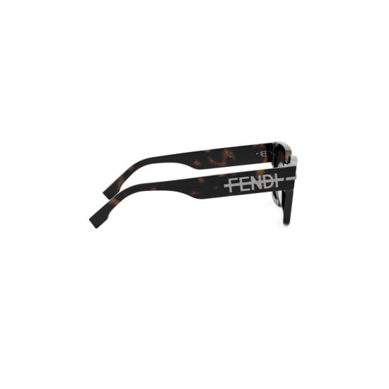 25FW 펜디 선글라스 Fe40078i 볼드한 직사각형 호피무늬 - FENDI