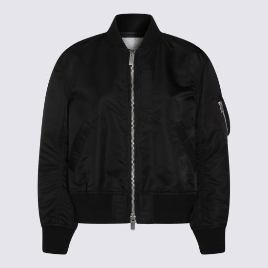 26FW 사카이 나일론 봄버자켓 SCW301 001 - SACAI