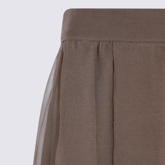 26FW 브루넬로 쿠치넬리 롱 스커트 MP940G4096 C9812 SIGARO - BRUNELLO CUCINELLI