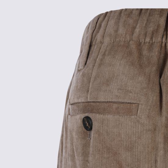 26FW 브루넬로 쿠치넬리 스트레이트 팬츠 MP547P9274 C3368 CAPPUCCINO - BRUNELLO CUCINELLI