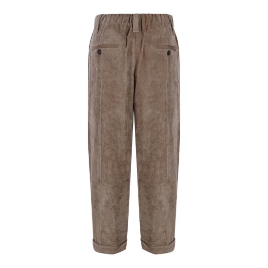 26FW 브루넬로 쿠치넬리 스트레이트 팬츠 MP547P9274 C3368 CAPPUCCINO - BRUNELLO CUCINELLI