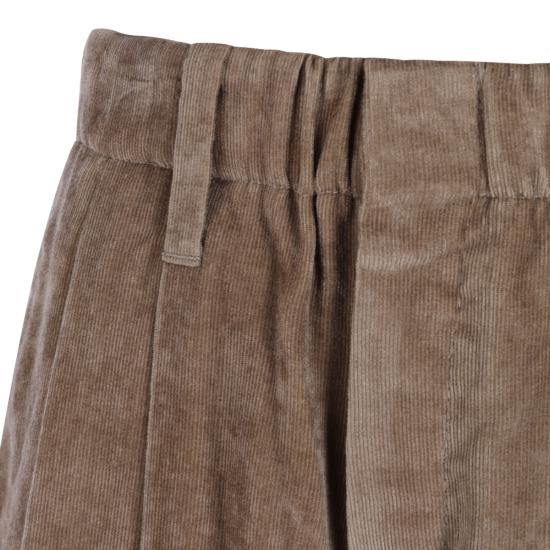 26FW 브루넬로 쿠치넬리 스트레이트 팬츠 MP547P9274 C3368 CAPPUCCINO - BRUNELLO CUCINELLI