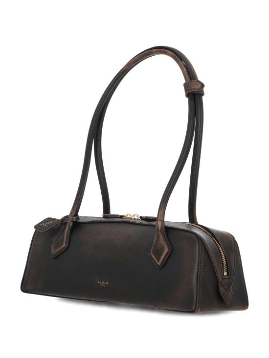 26SS 알라이아 르 테켈 미디움 레더 숄더백 AA1S06033I154 994 Ebene - ALAIA