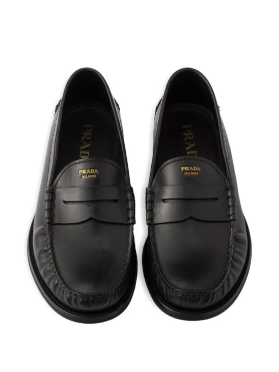 26FW 프라다 로퍼 2DB239FX0002HII F0Y71 Nero cuoio - PRADA