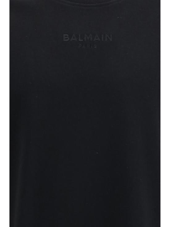 26FW 발망 반팔 티셔츠 GH0EG000BD10 EAP BLACK - BALMAIN