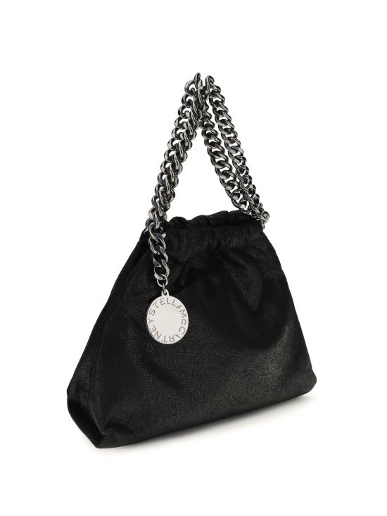 26FW 스텔라 맥카트니 팔라벨라 드로스트링 숄더백 7B0144W9132 1000 BLACK - STELLA MCCARTNEY