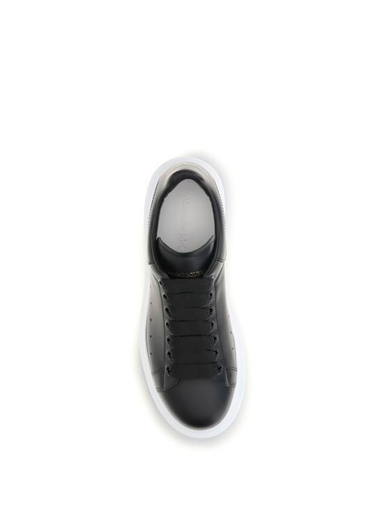 26FW 알렉산더 맥퀸 오버사이즈드 스니커즈 553770WIAIG 1002 BLACK - ALEXANDER MCQUEEN