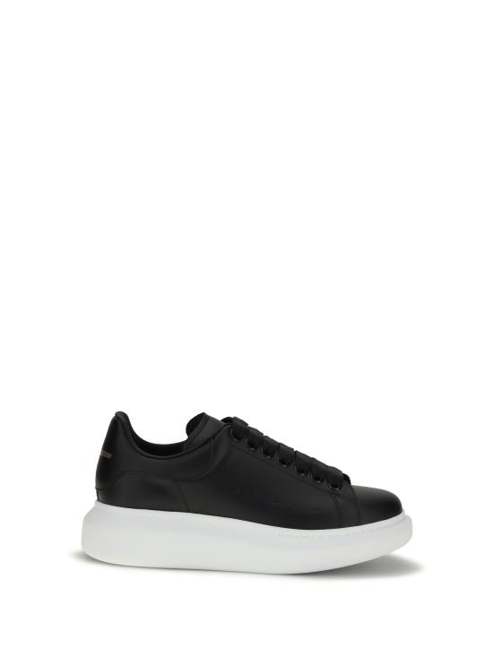 26FW 알렉산더 맥퀸 오버사이즈드 스니커즈 553770WIAIG 1002 BLACK
