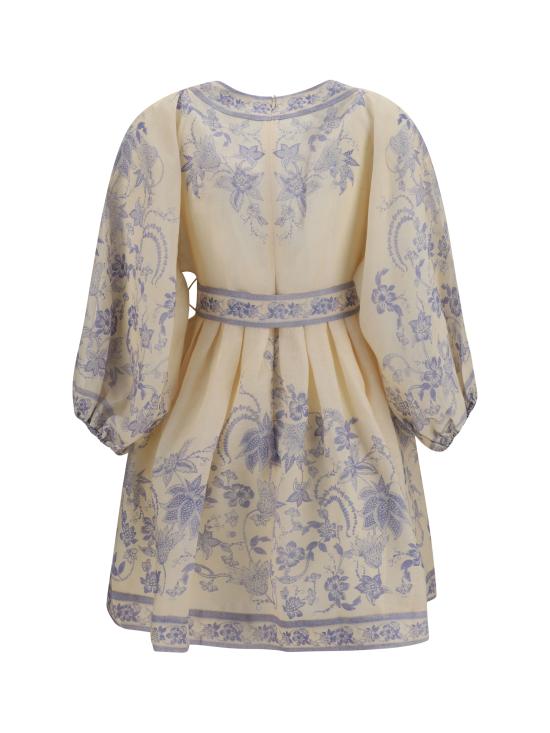 26FW 짐머만 숏 원피스 3500DSS262 CRLF MULTICOLOUR - ZIMMERMANN
