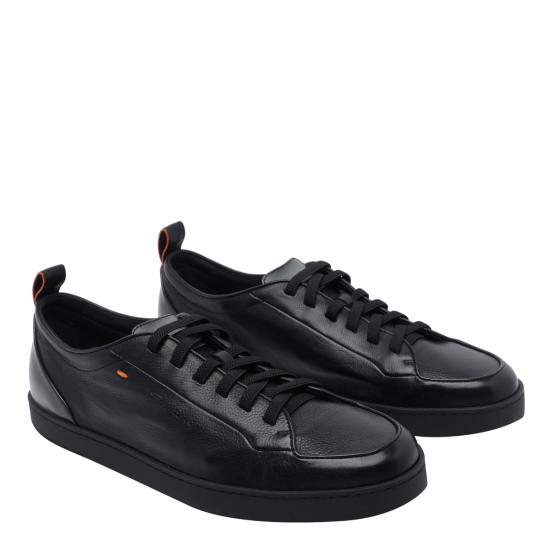 26SS 산토니 스니커즈 MBNO22184NEAT FRIN01 Black - SANTONI