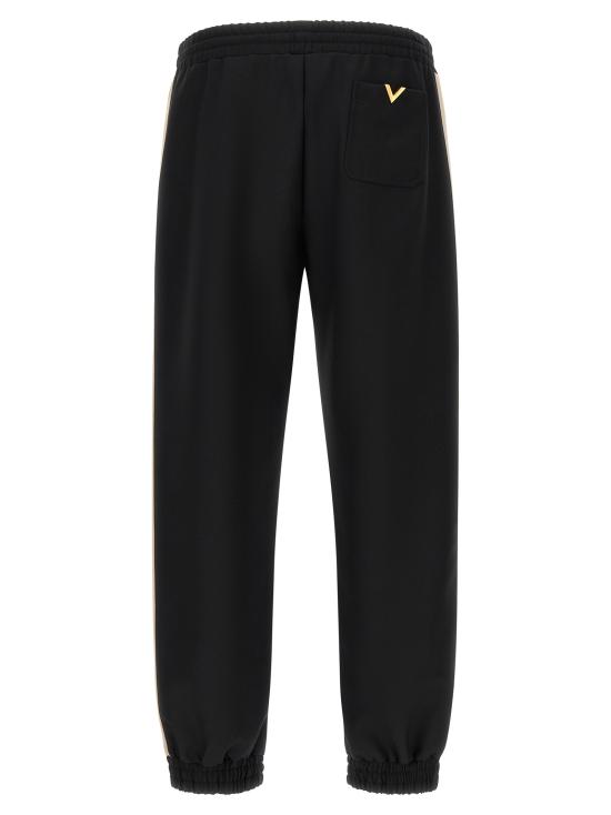 26FW 발렌티노 가라바니 트레이닝/조거 팬츠 V3MD05VBGQ9RA White Black - VALENTINO GARAVANI