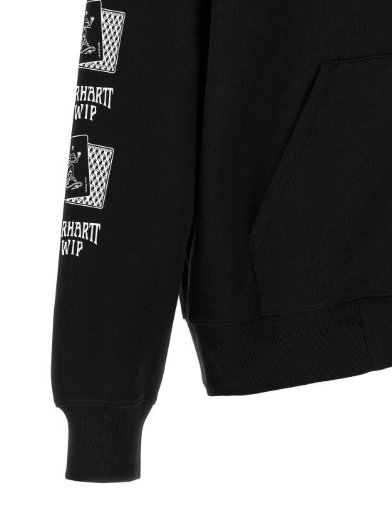 26FW 칼하트 WIP 후드 티셔츠 I03691589XX Black - CARHARTT WIP
