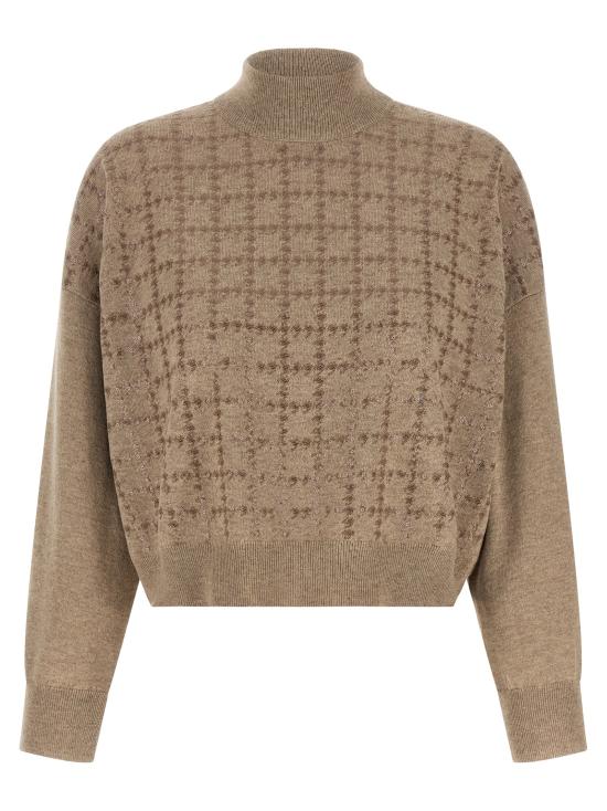 26FW 브루넬로 쿠치넬리 터틀넥 M12246004PC077 Beige