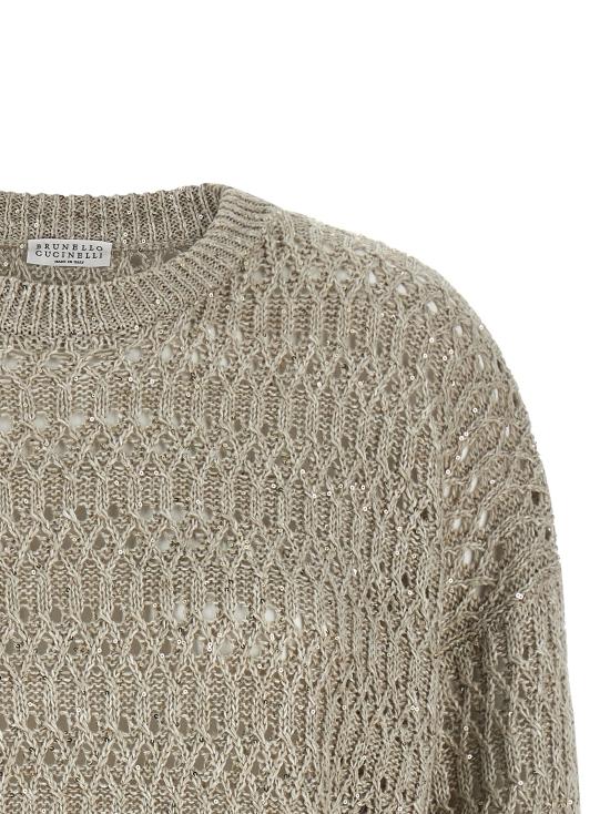 26SS 브루넬로 쿠치넬리 스웨터 MCO564700C1600 Beige - BRUNELLO CUCINELLI