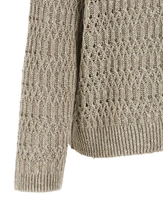 26SS 브루넬로 쿠치넬리 스웨터 MCO564700C1600 Beige - BRUNELLO CUCINELLI