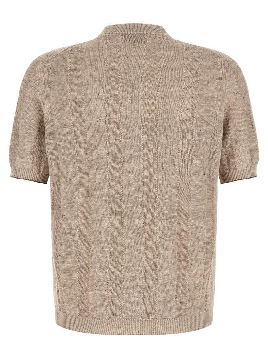 26SS 브루넬로 쿠치넬리 세라피노 티셔츠 M2L707801CAY04 Beige - BRUNELLO CUCINELLI