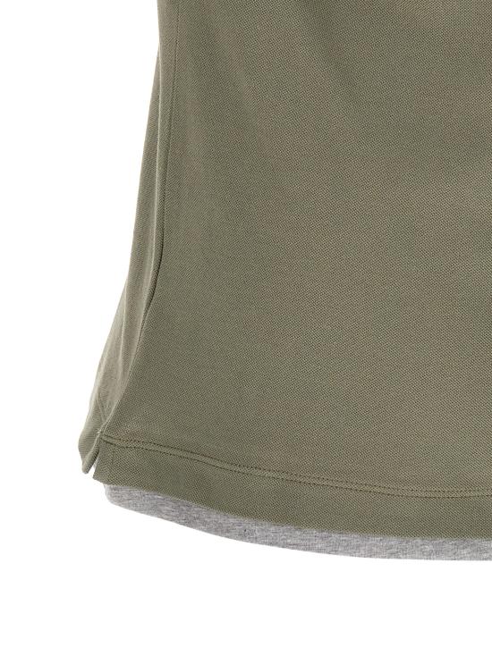 26SS 브루넬로 쿠치넬리 폴로 티셔츠 ME8543966CNX37 Green - BRUNELLO CUCINELLI