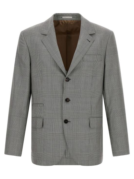26SS 브루넬로 쿠치넬리 수트 자켓 MN4767BTCC001 Gray