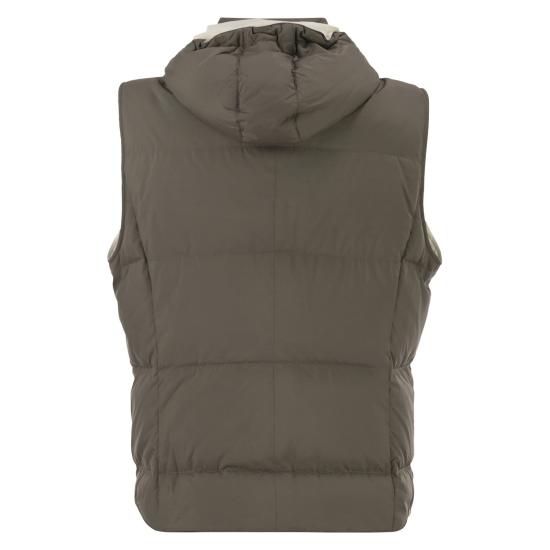 26FW 브루넬로 쿠치넬리 패딩 조끼 MV4081628 TURTLEDOVE - BRUNELLO CUCINELLI