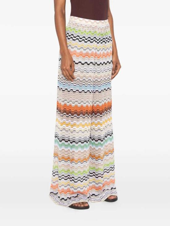 26SS 미소니 팔라초 팬츠 MC23SI02BR015E MULTICOLOR SMSNP - MISSONI