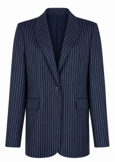 26SS 핑코 수트 자켓 107601 A3NYEZ1 Blu bianco