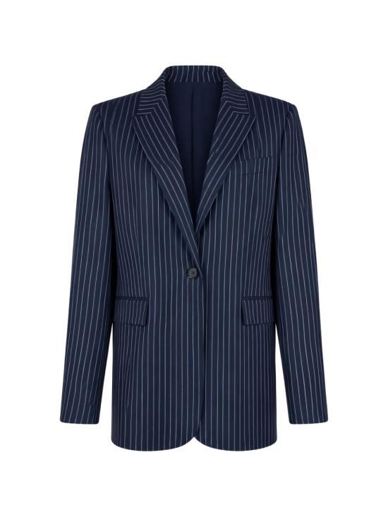26SS 핑코 수트 자켓 107601 A3NYEZ1 Blu bianco - PINKO
